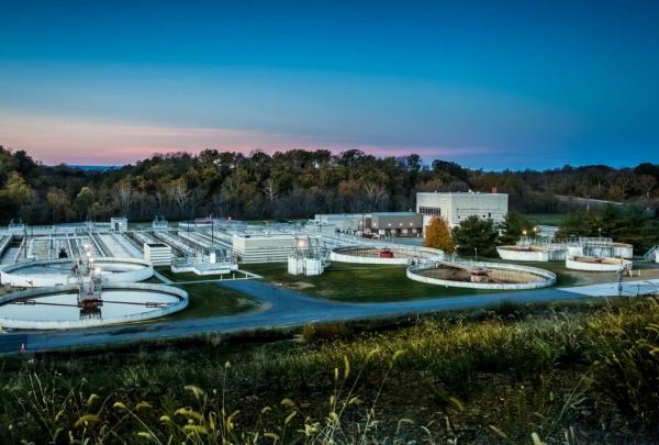 Overlooking the Frederick-Winchester Service Authority Green Energy Facility.